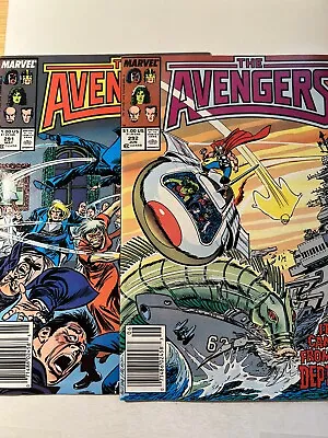 Buy Avengers #291/292 Newsstand 1st Council Cross Time Kangs 1st Lady Kang-Nebula • 7.90£