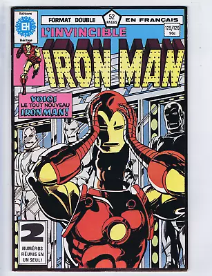 Buy L' Invincible Iron Man # 125/126 Editions Heritage FRENCH/CANADIAN 1983 • 39.53£