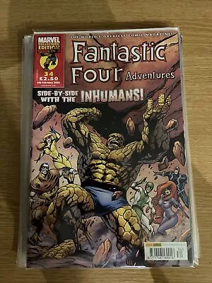 Buy Fantastic Four Adventures # 34. Marvel Collectors Edition Panini Comics • 5£
