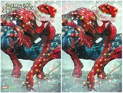 Buy Amazing Spider-man #40 John Giang Xmastrade/virgin Variant Set Ltd 1000 Sets • 19.94£