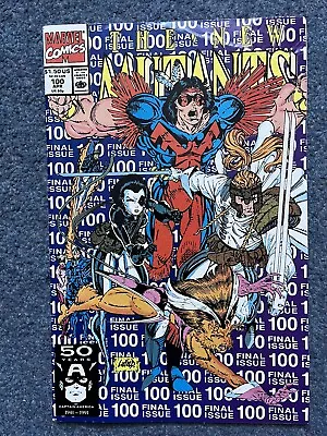 Buy Marvel Comics The New Mutants #100 (Last Comic In Series)! • 4.99£