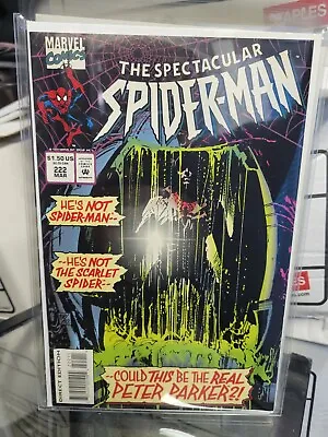 Buy Spectacular Spider-Man #222 (1995, Marvel) New Warehouse Inventory In VG/VF Cond • 8.78£