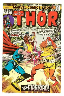 Buy Thor #246 7.5 // Rich Buckler & Joe Sinnott Cover Marvel Comics 1976 • 27.18£