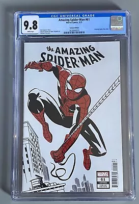 Buy The Amazing Spider-Man #61B 2021) Comic Michael Cho Variant CGC 9.8 LGY #862 • 95£