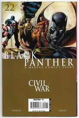 Buy Black Panther #22 Civil War VFN (2007) Marvel Comics • 5£