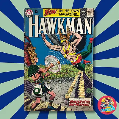 Buy Hawkman #1 - Featuring Master Of The Sky-weapons (1964) FREE UK POSTAGE • 129.99£