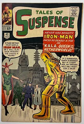 Buy Tales Of Suspense 43 - Vg 6.0 1963 • 281.10£