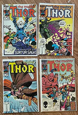 Buy Thor #353, 354, 355, 357 **FOUR COMIC LOT**-1985 -Marvel Comics • 9.49£