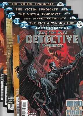 Buy Detective Comics 943-947 5 Part Story - 2016 - Rebirth - Near Mint • 12.50£