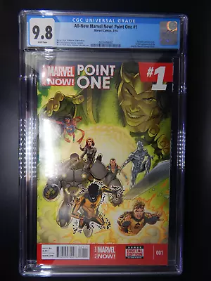 Buy All New Marvel Now Point One #1 1st Print CGC 9.8 1st Kamala Khan As Ms Marvel • 272.76£