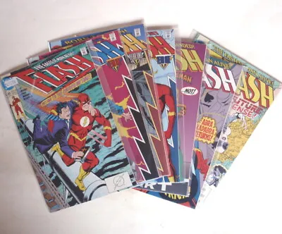 Buy 7 X THE FLASH (NEW) - # 61, 62, 63, 65, 66, 67, 68 - 1992 - DC COMICS • 10£