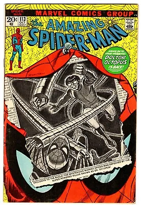 Buy AMAZING SPIDER-MAN 113  1st HAMMERHEAD!  JOHN ROMITA & JIM STARLIN Art!  F (6.0) • 48.05£