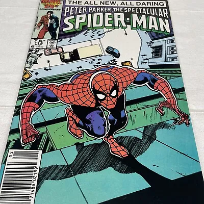 Buy Spectacular Spiderman #114 NEWSSTAND (1986) Pollard All New Daring High Grade • 6.49£