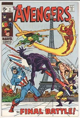 Buy AVENGERS  71  FN/VF/7.0  -  Solid Copy 1st Invaders! • 83.14£