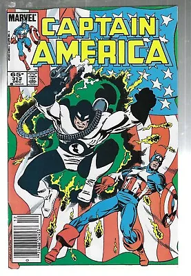 Buy Captain America #312 Newsstand Marvel 1985 9.0 Vf/nm 1st App Flag-smasher Cgc It • 15.39£