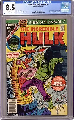 Buy Incredible Hulk Annual #6 CGC 8.5 1977 4224232020 • 51.47£