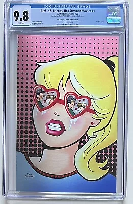 Buy Young Romance 150 Archie Homage Dan Parent Metal Variant CGC 9.8 Only 20 Made • 96.29£
