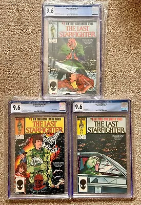 Buy The Last Starfighter 1 2 & 3 Cgc 9.6 Sequential Serial Numbers • 400£