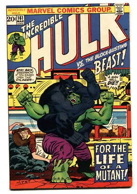 Buy Incredible Hulk #161 - 1973 - Marvel - FN - Comic Book • 40.63£