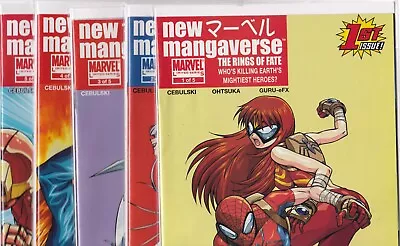 Buy Marvel Comics Limited Series The Rings Of Fate #1-5 Complete Run New Mangaverse • 19.56£