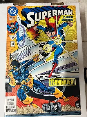 Buy SUPERMAN #68  TERMINATED!  DC COMICS 1992 Direct | Combined Shipping B&B • 2.40£