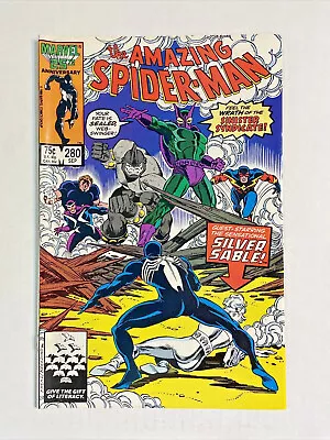 Buy Amazing Spider-man 280 VF/NM 1986 Marvel Comics Silver Sable • 9.59£