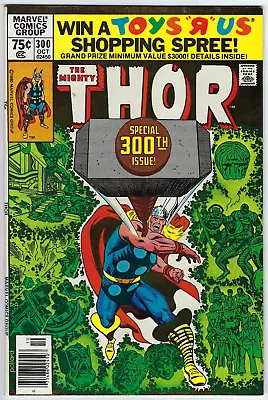 Buy Thor 300 1980 VF/NM 9.0 Gruenwald/Macchio-s Pollard-c/a Gene Day-i Odin Origin • 15.80£
