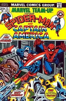 Buy Marvel Team-Up (1972) #  13 (5.0-VGF) Captain America, Grey Gargoyle 1973 • 13.50£