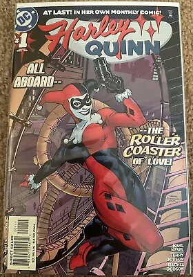 Buy Harley Quinn #1 Terry Dodson First Solo Series DC Comics 2000 • 35.75£