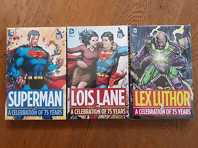 Buy Dc Comics: Superman / Lois Lane / Lex Luthor A Celebration Of 75 Years • 60£