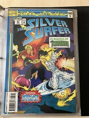 Buy Marvel Comic, Blood And Thunder, The Silver Surfer, Part 6, Dec 1993, • 9.99£