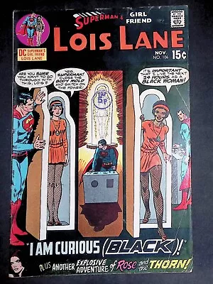 Buy Lois Lane #106 Bronze Age DC Comics F- • 149.99£