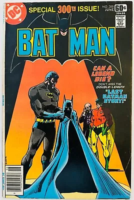 Buy Batman #300 VF “The Last Batman Story?” Giant Sized 300th Anniversary (DC 1978) • 31.62£