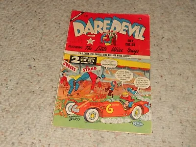 Buy 1951 Daredevil Comic Book #81 - Lev Gleason - Rare - Nice Copy!!! • 15.83£
