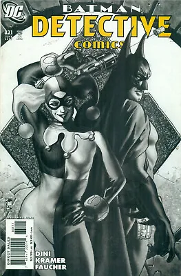 Buy Detective Comics #831 By Paul Dini Batman Harley Quinn Bianchi Cover NM/M 2007 • 9.48£