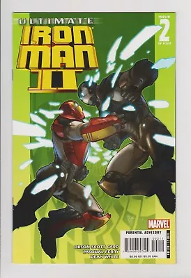 Buy Ultimate Iron Man II #2 (of 5) 2008 VF+ Pasqual Ferry Cover Marvel Comics • 3.50£