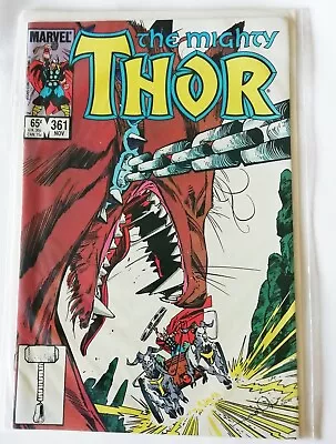 Buy The Mighty Thor - Number 361 - NOV 1985 High Grade 9.8 🌟🌟🌟🌟 • 9.95£