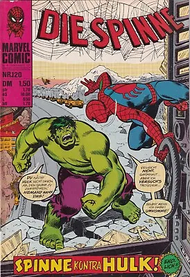 Buy The Spider 120 - Hulk - Stan Lee - Williams 1978 - German Amazing Spider-man 119 • 9.58£