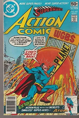 Buy Dc Action Comics #487 (1978) Featuring Superman 1st Print G+ • 4.95£