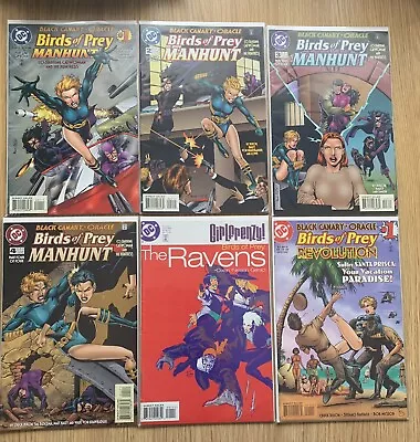 Buy DC Comics - Birds Of Prey Vol. 1 - (Manhunt 1-4 Full Set) + Revolution & Ravens • 4£