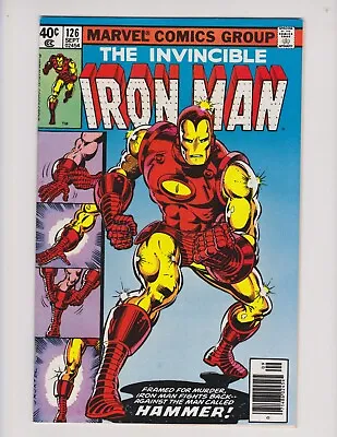 Buy Invincible Iron Man #126 Marvel 1979 Newsstand Classic Romita Jr/layton Cover • 27.66£