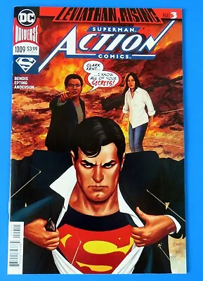 Buy Superman ACTION COMICS #1009 COMIC BOOK Part 3 ~ MODERN AGE 2017 DC ~ NM/NM • 3.90£