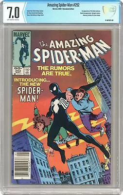 Buy Amazing Spider-Man #252N Newsstand Variant CBCS 7.0 1984 24-08F59C3-001 • 142.83£