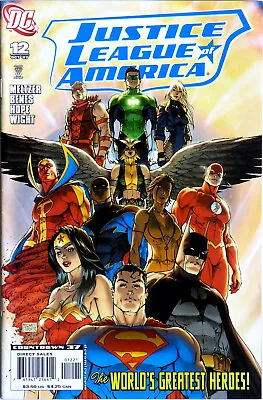 Buy Justice League Of America #12 Vol 2 Turner Variant - DC Comics - Metzer - Benes • 3.95£