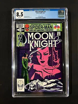 Buy Moon Knight #14 CGC 8.5 (1981) • 31.62£