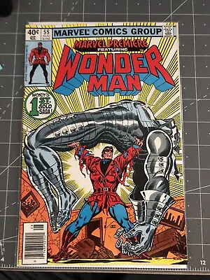 Buy Marvel Premiere # 55 Newsstand - 1st Wonder Man Solo Story Key NM- • 12.64£