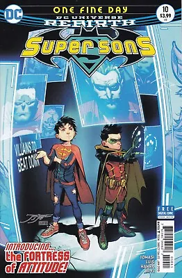 Buy SUPER SONS (2017) #10 - Cover A - DC Universe Rebirth - Back Issue • 4.99£