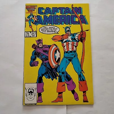 Buy Captain America #317 - Marvel 1986 • 3.99£