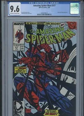 Buy Amazing Spider-Man #317 1989 CGC 9.6 • 52.04£