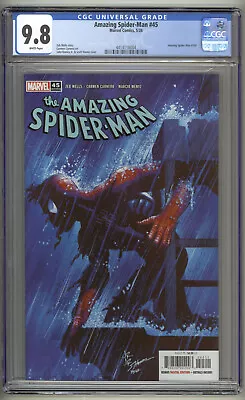 Buy Amazing Spider-Man #45 CGC 9.8 John Romita Jr Cover Highest Graded (2024) • 31.96£